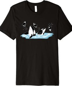 Animal Killer Whale Lover Ocean Animal Ocean Orca Premium T-Shirt