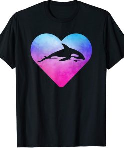 Women or Girls Orca Killer Whale T-Shirt