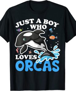 Funny Orca Lover Graphic for Women Men Kids Whale T-Shirt