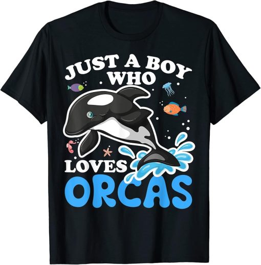 Funny Orca Lover Graphic for Women Men Kids Whale T-Shirt